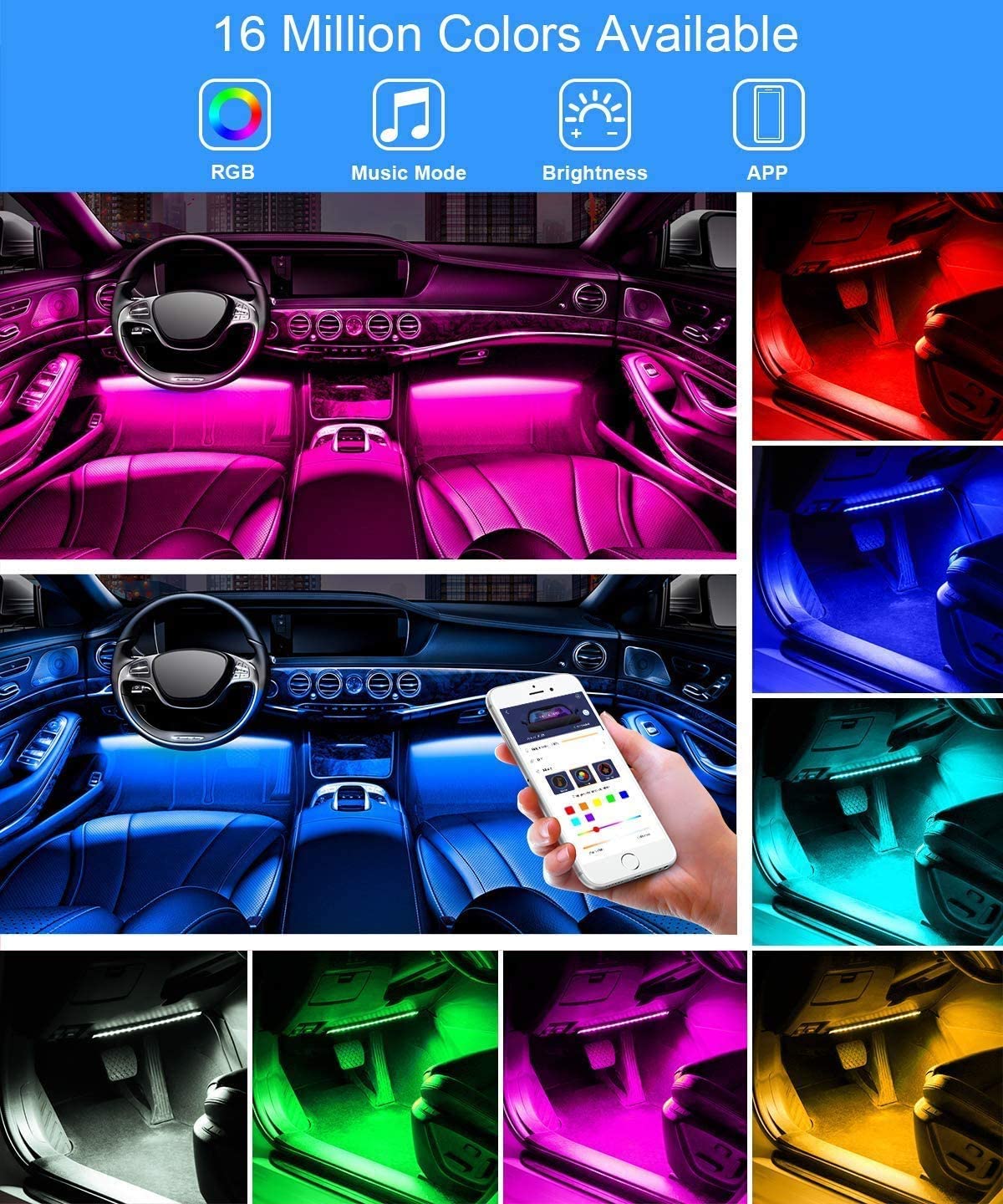 govee interior car lights app