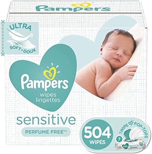 Pampers Sensitive Water Based Baby Wipes