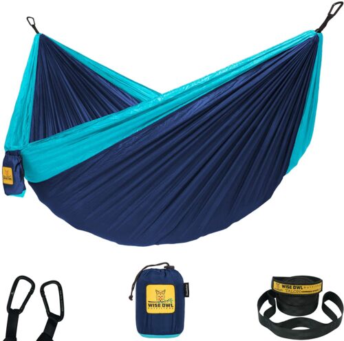 Wise Owl Outfitters Double 2-Person Camping Hammock