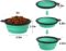 Silicone Bowl Pet Dog Cat Puppy Food Water Collapsible Travel Eating Dish