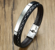 Leather Bracelets for Men & Women Customizable Engraving
