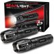 GearLight LED Tactical Flashlight S1000 (2 PACK)