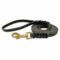 Genuine Leather Dog Leash for Medium Large Dogs Soft Braided Lead Pet Training